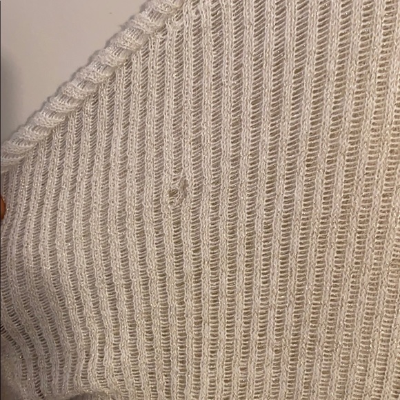 Cream coloured sparkly sweater - Picture 4 of 7